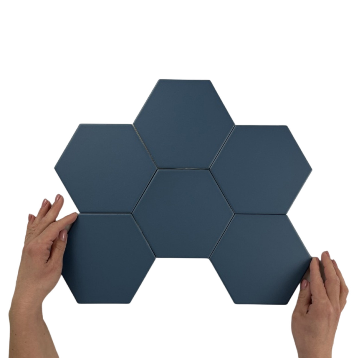 Cifre Ceramica Hexagon Timeless Marine mat 15x17cm